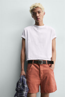 BERMUDA DENIM RELAXED FIT COLOR / Caldero - Zara фото 6