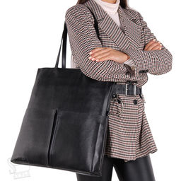 Сумка женская кожаная 3718G black Vitelli Grassi в Новосибирске