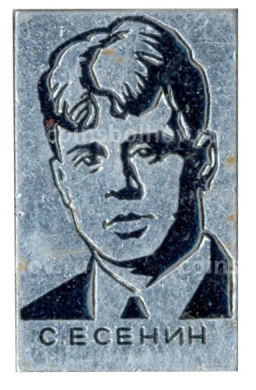 Значок С.Есенин