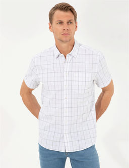 Haki Regular Fit K_sa Kollu G_mlek - Pierre cardin фото 3