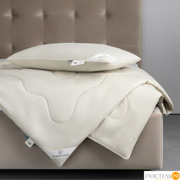 PRIME PRIVE Одеяло CAMEL беж 200х220,1пр.,хл.BIODYNAMIC COTTON/вербл.шерсть, 400 г/м2  фото 14