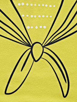 Футболка для девочки UD 2854 желтый - Mini maxi фото 5