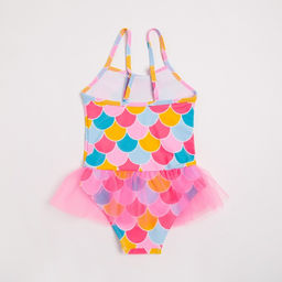 Купальник для девочки слитный MINAKU с повязкой, розовый, рост 122-128 см