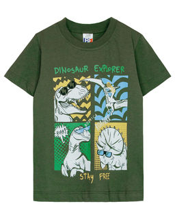 Футболка для мальчика 52312 Хаки* 160 Be Friends