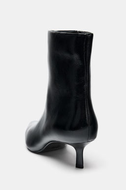 KITTEN HEEL ANKLE BOOTS - Zara фото 13
