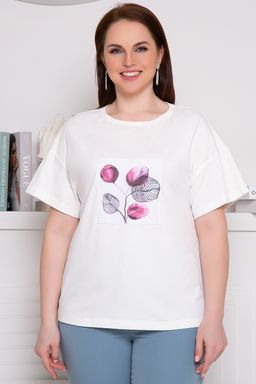 Футболка блуза 95% хлопок, 5% эластан