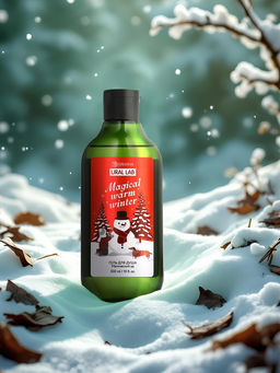 Гель для душа, 300 мл, Magical warm winter, аромат: магический уд, Ural Lab Winter Melody  фото 2
