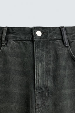 BAGGY FIT JEANS WITH TWISTED SEAM - Zara фото 9