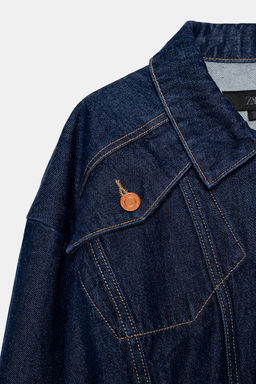 Z1975 DENIM BOMBER JACKET - Zara фото 22