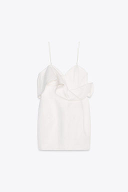 ZW COLLECTION SHORT VOLUMINOUS DRESS - Zara фото 3