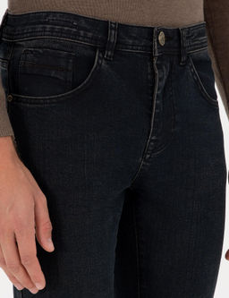Koyu Mavi Slim Fit Jean Pantolon - Pierre cardin фото 5