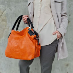 Женская сумка с ручками из эко кожи 0074-919 - Cidirro фото 4