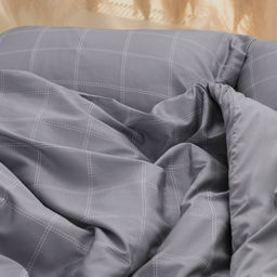 Постельное бельё Этель дуэт Cage: grey, 143х215 см-2шт, 215х240 см, 50х70+3 см-2 шт, мако-сатин, 114г/м2  фото 9