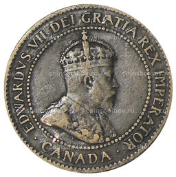 Монета 1 цент 1903 года Канада
