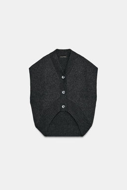 OVERSIZED WOOL WAISTCOAT - Zara фото 4