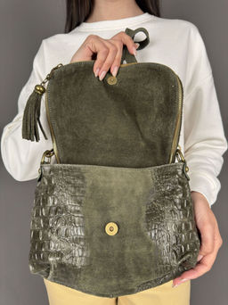 Сумка женская из телячьей кожи