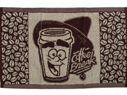 1с105.413ж1 Соты и пчелка (коралл3) Полотенце махровое 50х30 см - Текс-дизайн фото 4