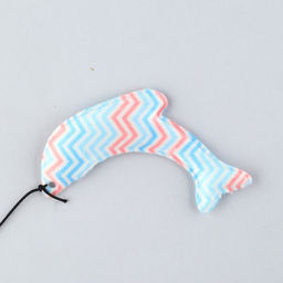 Дразнилка с игрушкой и шуршалкой Дельфин, 8 см - Пушистое счастье фото 3