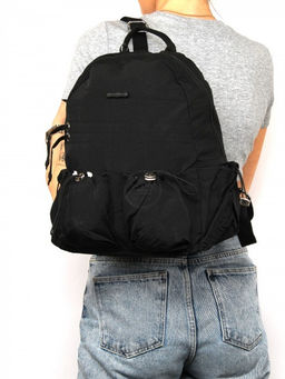 Рюкзак жен текстиль CF-835, 1отд, 2внут+5внеш/ карм, черный SALE 262316 - Adelia фото 5