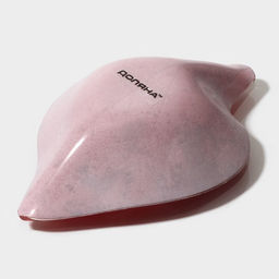 Соусник стеклянный Доляна «Лист», 80 мл, 13×8,1×3,4см, цвет красный