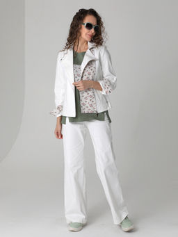 25212 Жакет белый