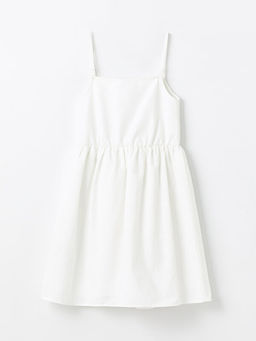 Kare Yaka K?z ?ocuk Elbise