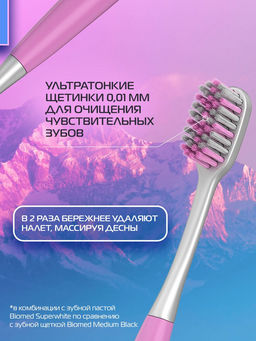 НОВИНКА! Зубная щетка Biomed Pink Salt Soft - Splat фото 4