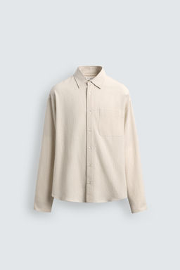 RELAXED FIT CHECK SHIRT - Zara фото 7