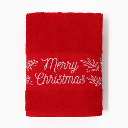Полотенце махровое «Этель» Merry Christmas, 50×90 см, хлопок 100%