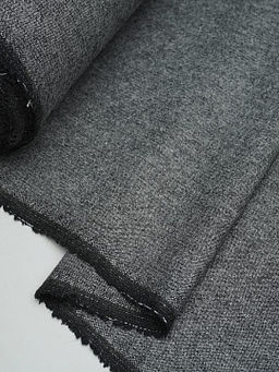 Шерсть костюмная Твид цв.Темно-серый меланж, ш.1.55м, шерсть-50%, п/э-50%, 240гр/м.кв - Купава фото 8