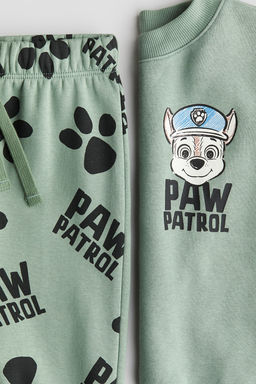 Conjunto estampado de 2 piezas en tejido sudadera - H&m фото 2