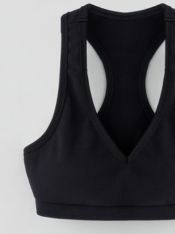 Топ спортивный женский черный - Mark formelle фото 5