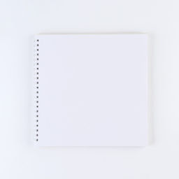 Скетчбук на гребне Черный, 20х20см, 40 листов - Artfox фото 4