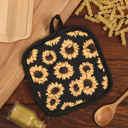Прихватка Доляна Подсолнухи 17*17 см 100% п/э