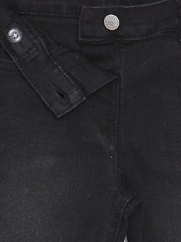 Beli Lastikli Basic K?z ?ocuk Jean Pantolon