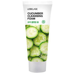 092536/510245/513993 Lebelage Natural Cleansing Foam Cucumber, Очищающая пенка с огуречным экстрактом 100мл