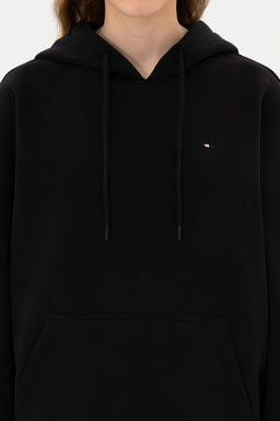 Kad_n Siyah Basic Sweatshirt Sepette S_rpriz _ndirim - U.s. polo assn фото 6