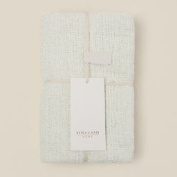 Наволочка декоративная с кисточками SL Home TASSEL, 45×45 см, молочная
