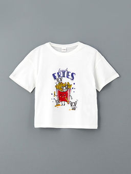 Bisiklet Yaka K?z ?ocuk ?ortlu Pijama Tak?m?