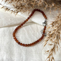 Браслет из Граната (Спессартин) 18,5 см +