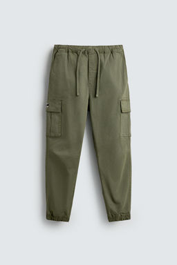 PANTAL?N CARGO SLIM FIT / Khaki - Zara фото 7