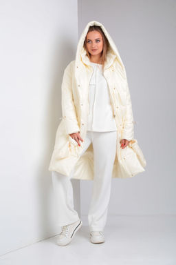 Куртка Diamant 1914-Р беж-какао фото 193