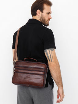 Портфель 7807-4 brown Fuzhinino