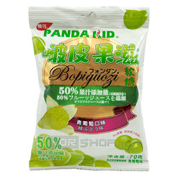 Мармелад со вкусом зеленого муската Panda Kid Hengli Xiongzai, Китай, 70 г