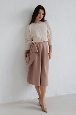 Юбка с запахом со складками - Martichelli фото 4