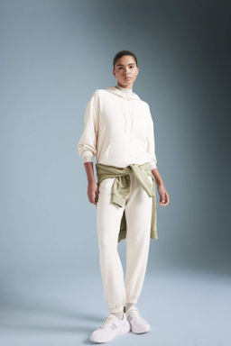 DeFactoFit Jogger Esofman Alt? Standart Fit Modal Cift Cepli Basic Duz  фото 2