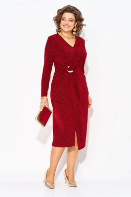 Платье Liliana 1497 красный фото 4