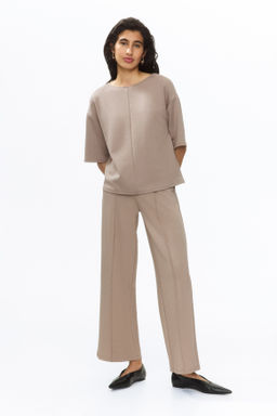 Top boxy en punto - H&m фото 6