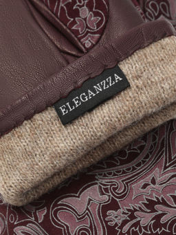 Перчатки женские ш+каш. IS00156 paisley porto - Eleganzza фото 4