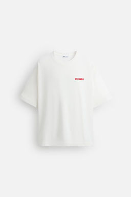 LIMITED EDITION RUBBERISED PRINT T-SHIRT - Zara фото 7